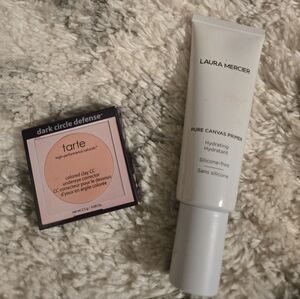 Laura Mercier Pure Canvas Primer and Tarte CC Concealer Set